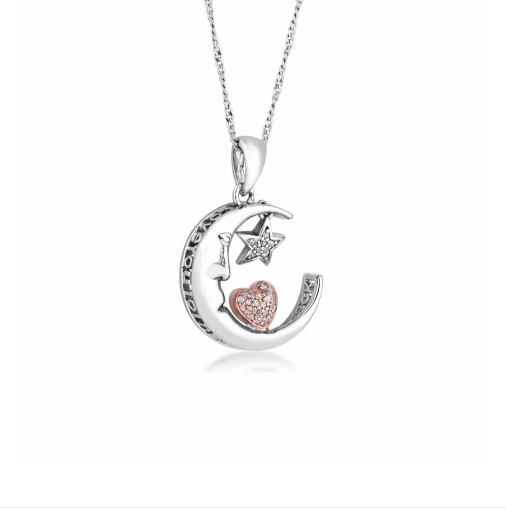 Riddles I Love You To The Moon And Back Necklace